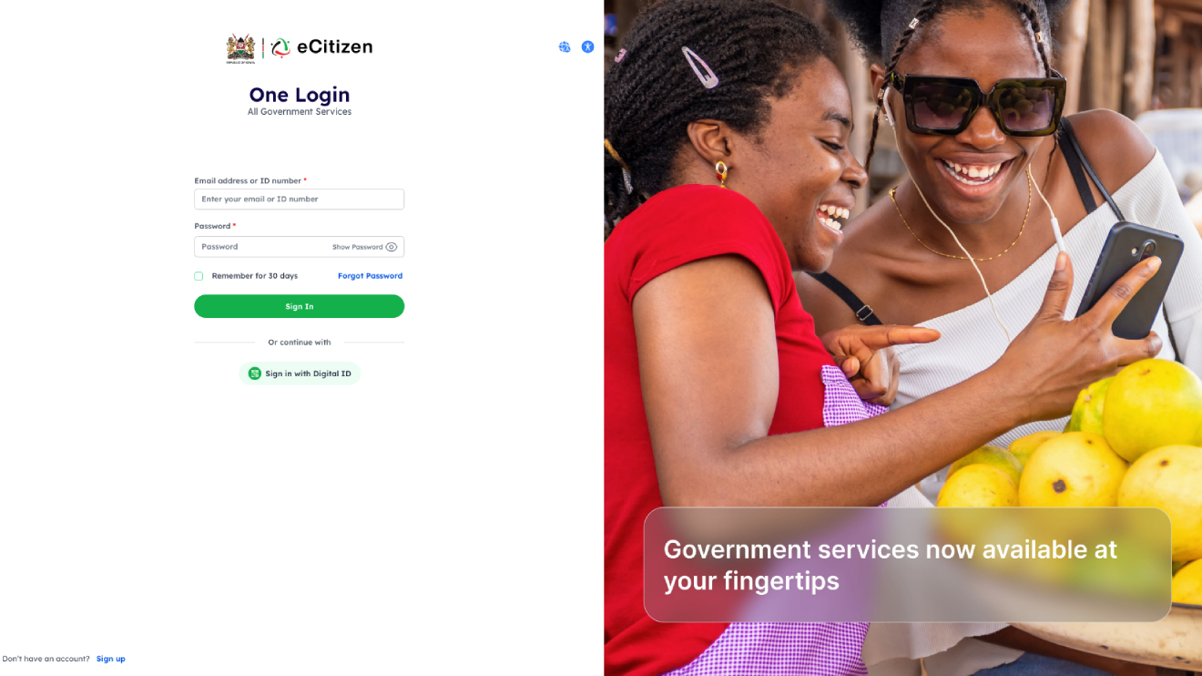 eCitizen/NTSA portal. PHOTO/COURTESY